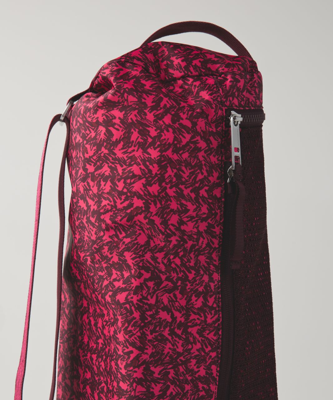 Lululemon Drishti Yoga Tote - Mountain Peaks Bon Bon Bordeaux Drama