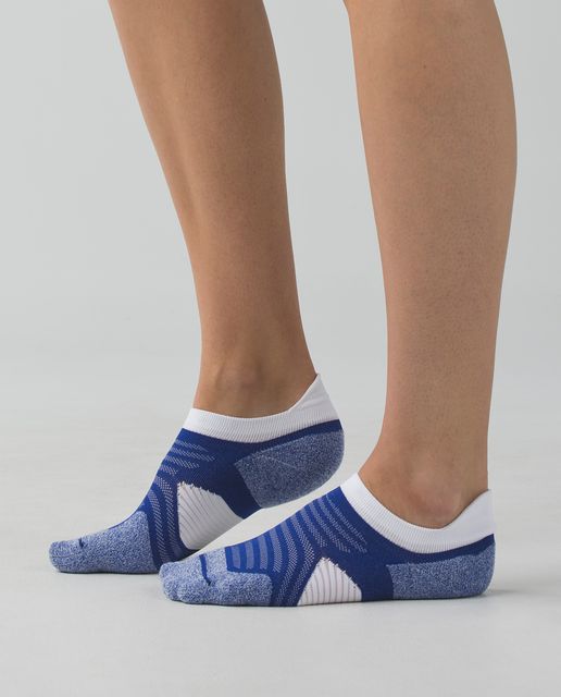 Lululemon Speed Sock Wool - Hero Blue / Blazer Blue - lulu fanatics