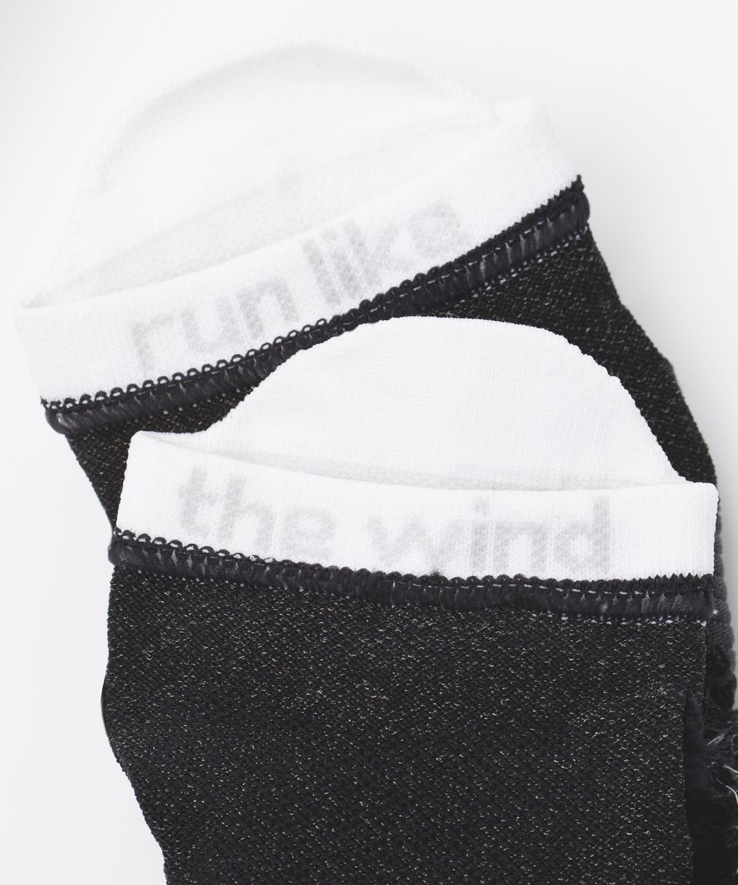 Lululemon Speed Sock *Silver - Black / White / Menthol