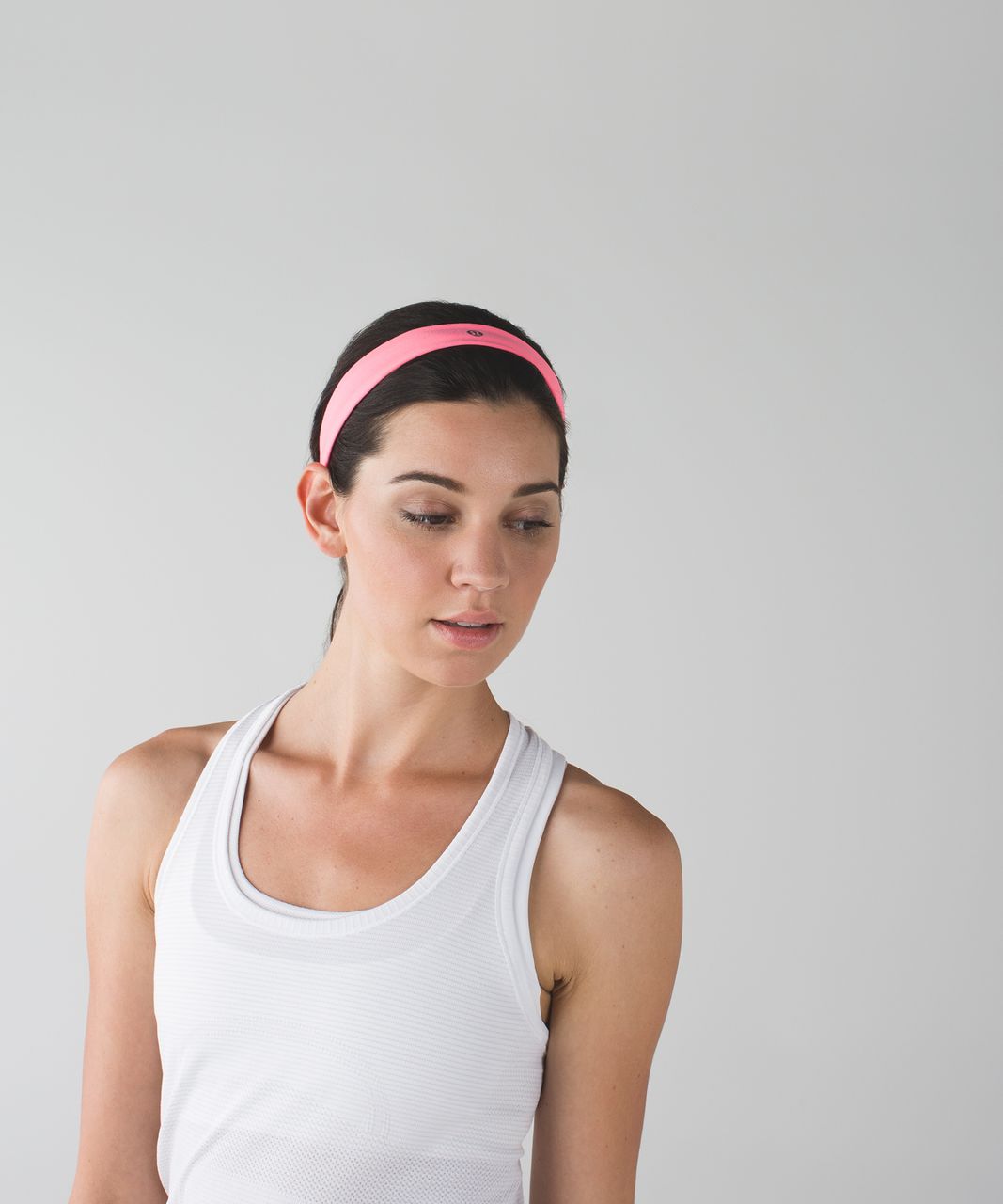 Lululemon Skinny Fly Away Tamer Headband - Flash Light