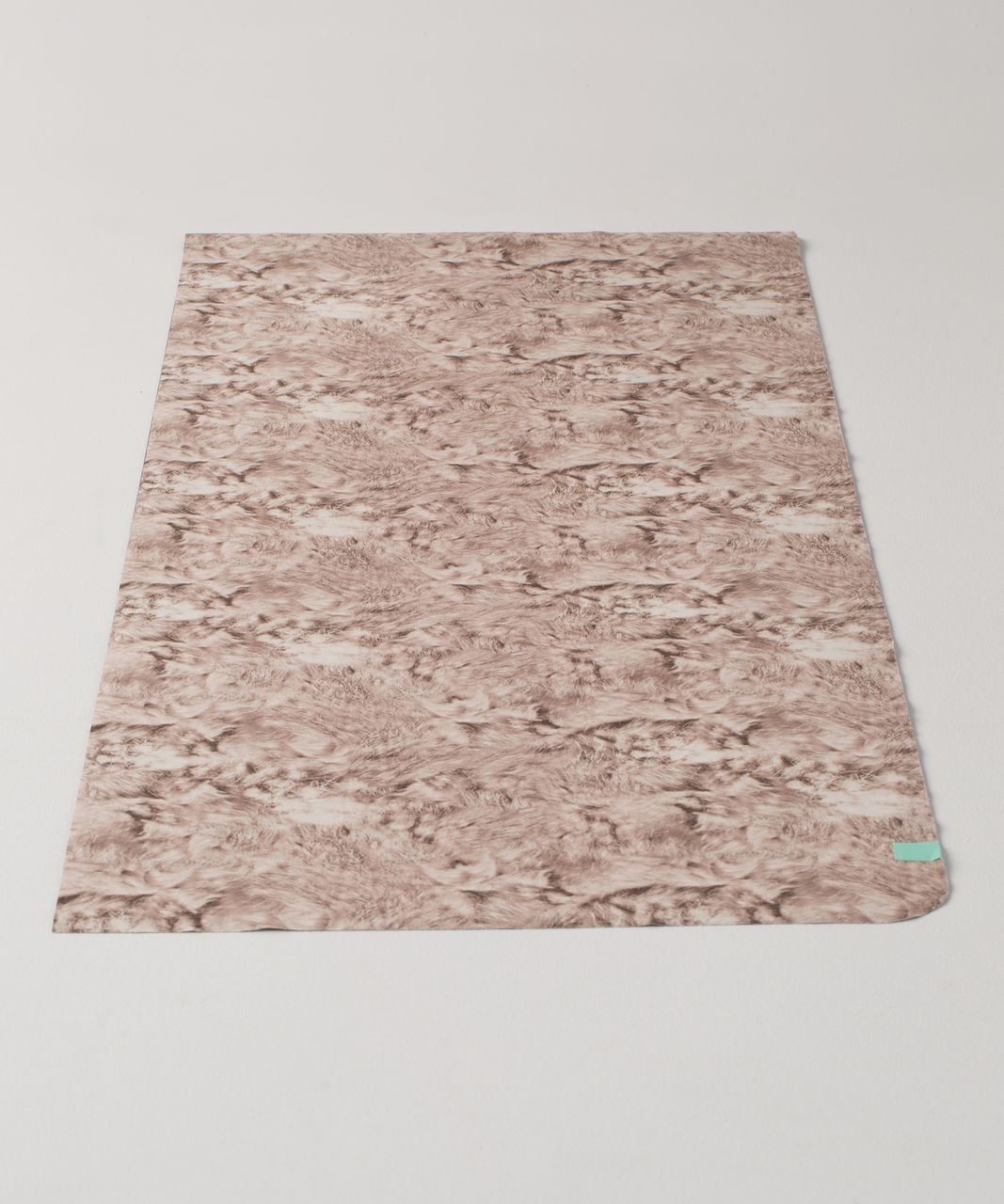 Lululemon The Towel - Furry Flurry White Tan Multi