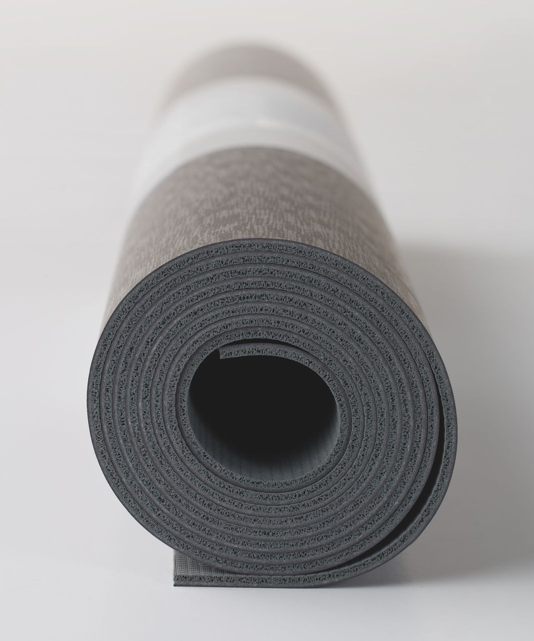 Lululemon The Reversible Mat 5mm - Dramatic Static Slate Black / Slate