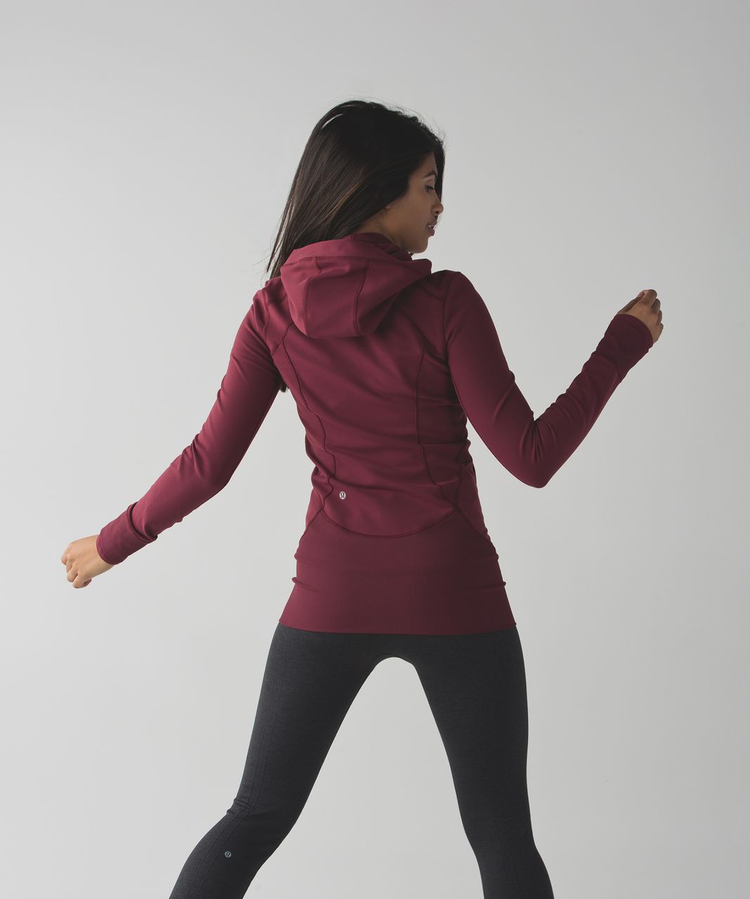 Lululemon Daily Practice Jacket - Wine Berry