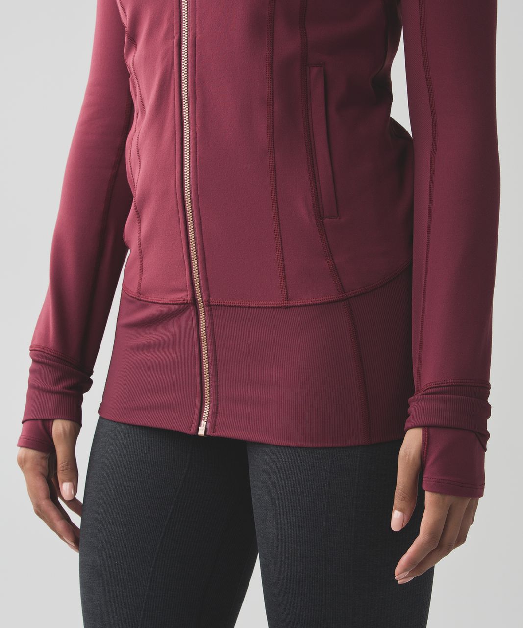 Lululemon Daily Practice Jacket - Wine Berry