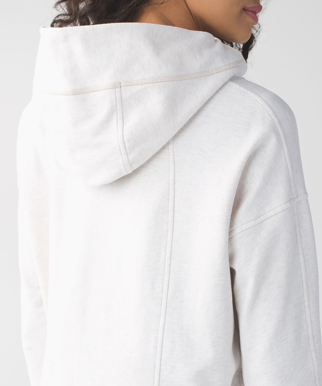 Lululemon Wrap Up Jacket - Heathered Angel White