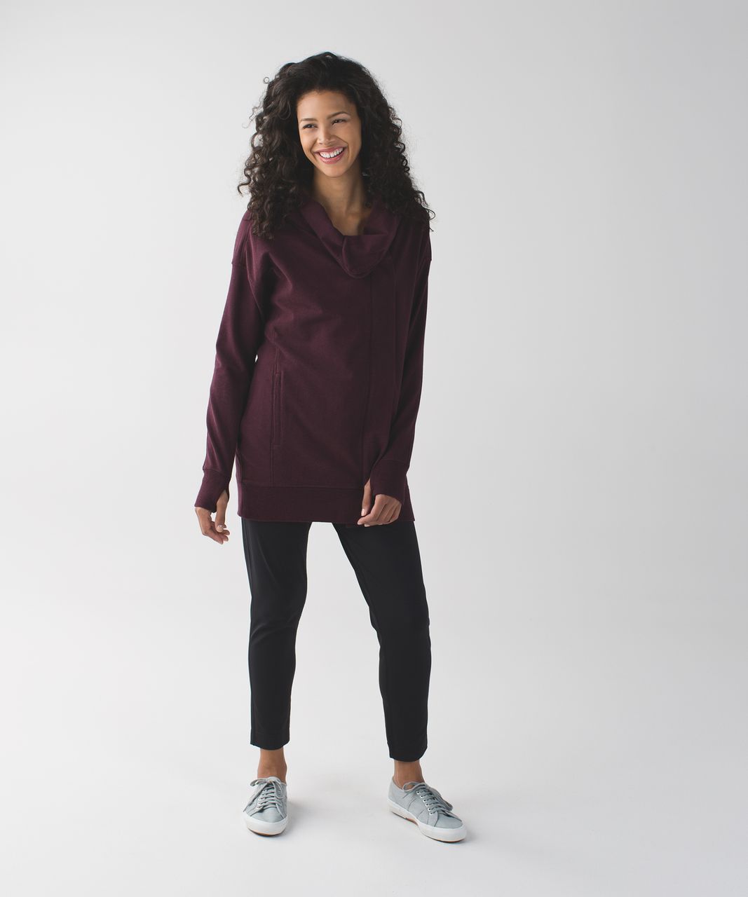 Lululemon Scuba Hoodie II - Heathered Bordeaux Drama / Bordeaux Drama - lulu  fanatics