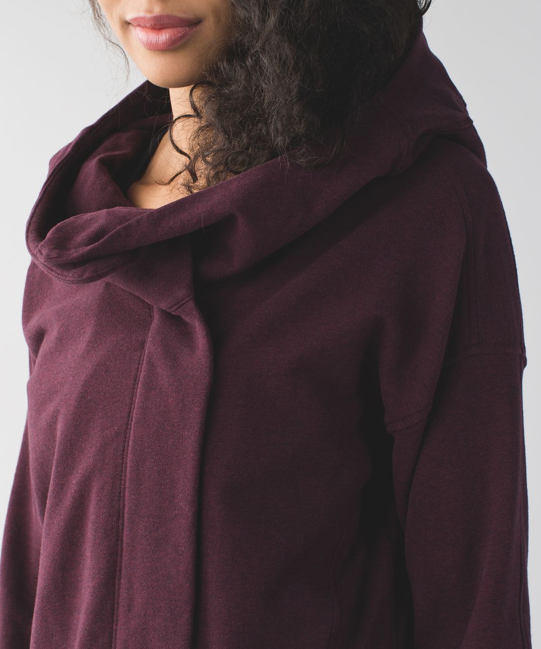 Lululemon Wrap Up Jacket - Heathered Bordeaux Drama