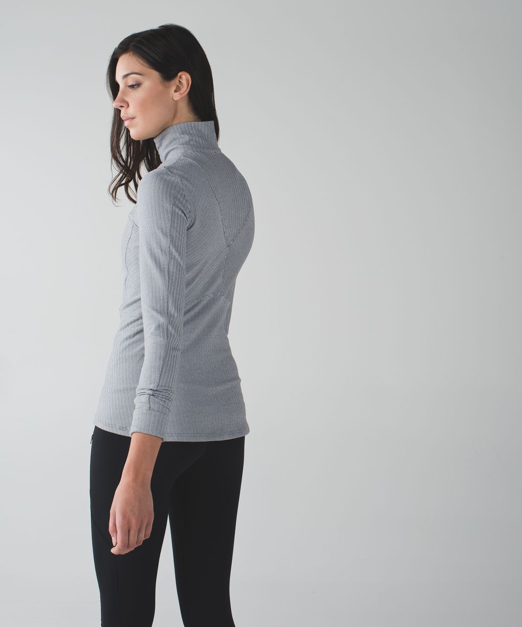 Lululemon Kanto Catch Me Long Sleeve Sweater in Heathered herringbone size  6 US RM65, Women's Fashion, Activewear on Carousell