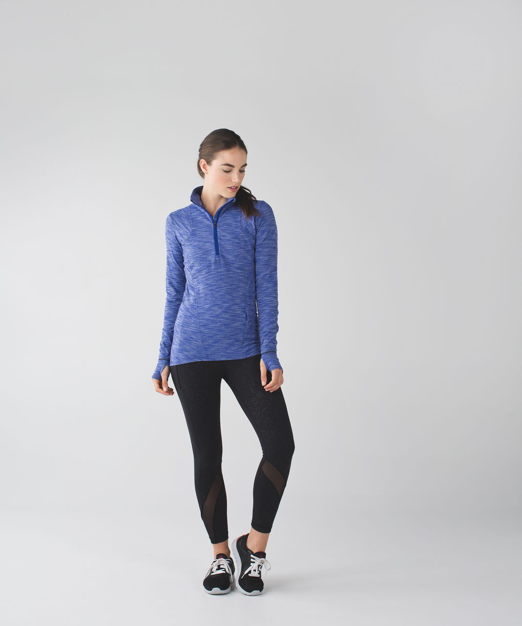 LULULEMON Kanto Stripe Sapphire Blue Black Kanto C