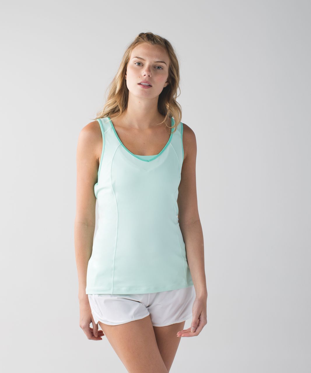 Lululemon Super Sport Tank - Sea Mist / Wee Stripe Sea Mist Menthol / Menthol