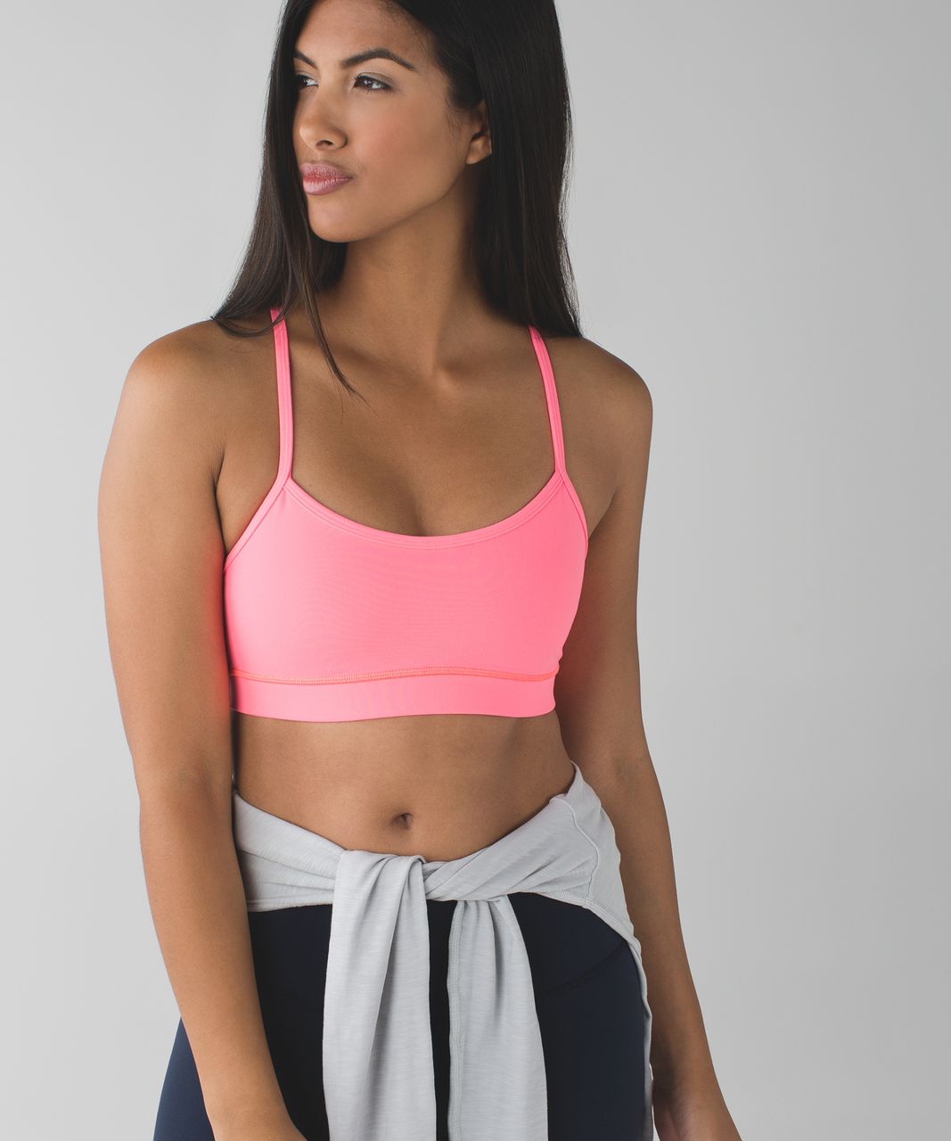 Lululemon Flow Y Bra IV - Flash Light - lulu fanatics