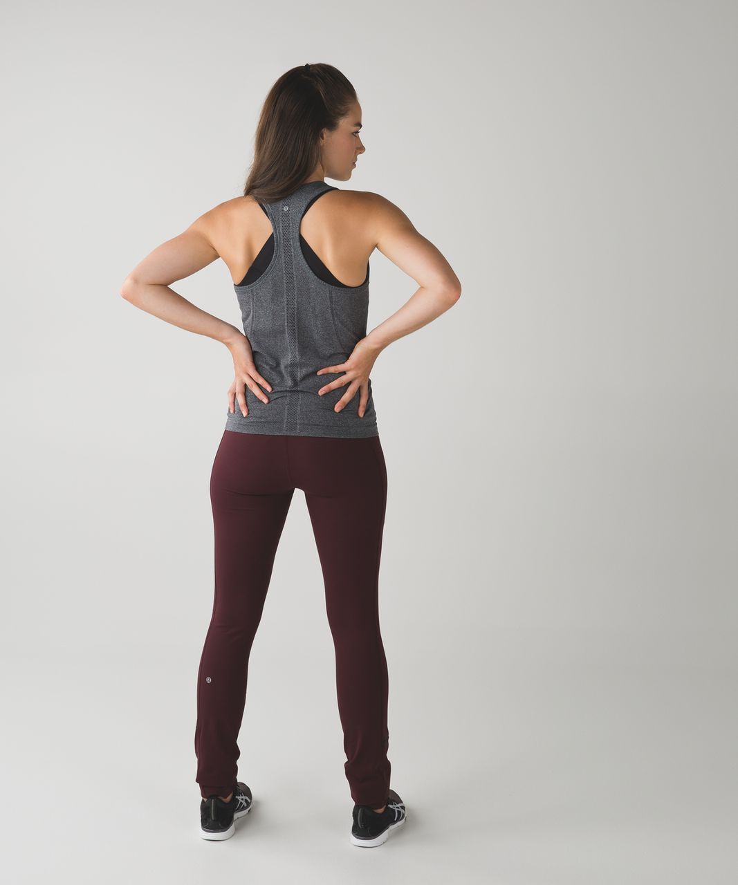 Lululemon Can't Stop Pant II - Bordeaux Drama / Mountain Peaks Bon Bon Bordeaux Drama