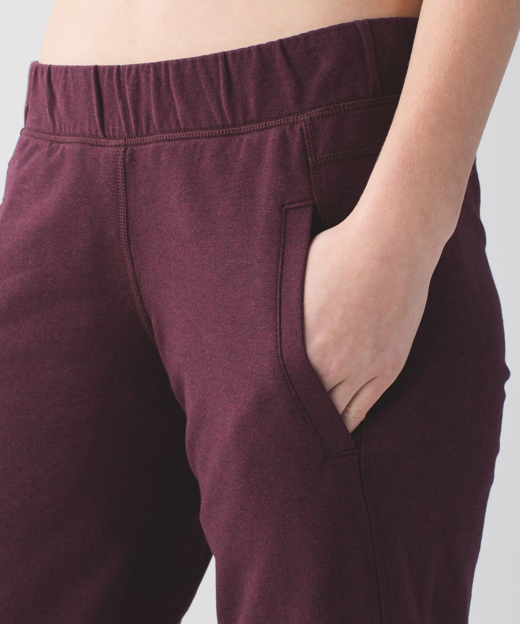 Lululemon Sattva Pant II - Heathered Bordeaux Drama