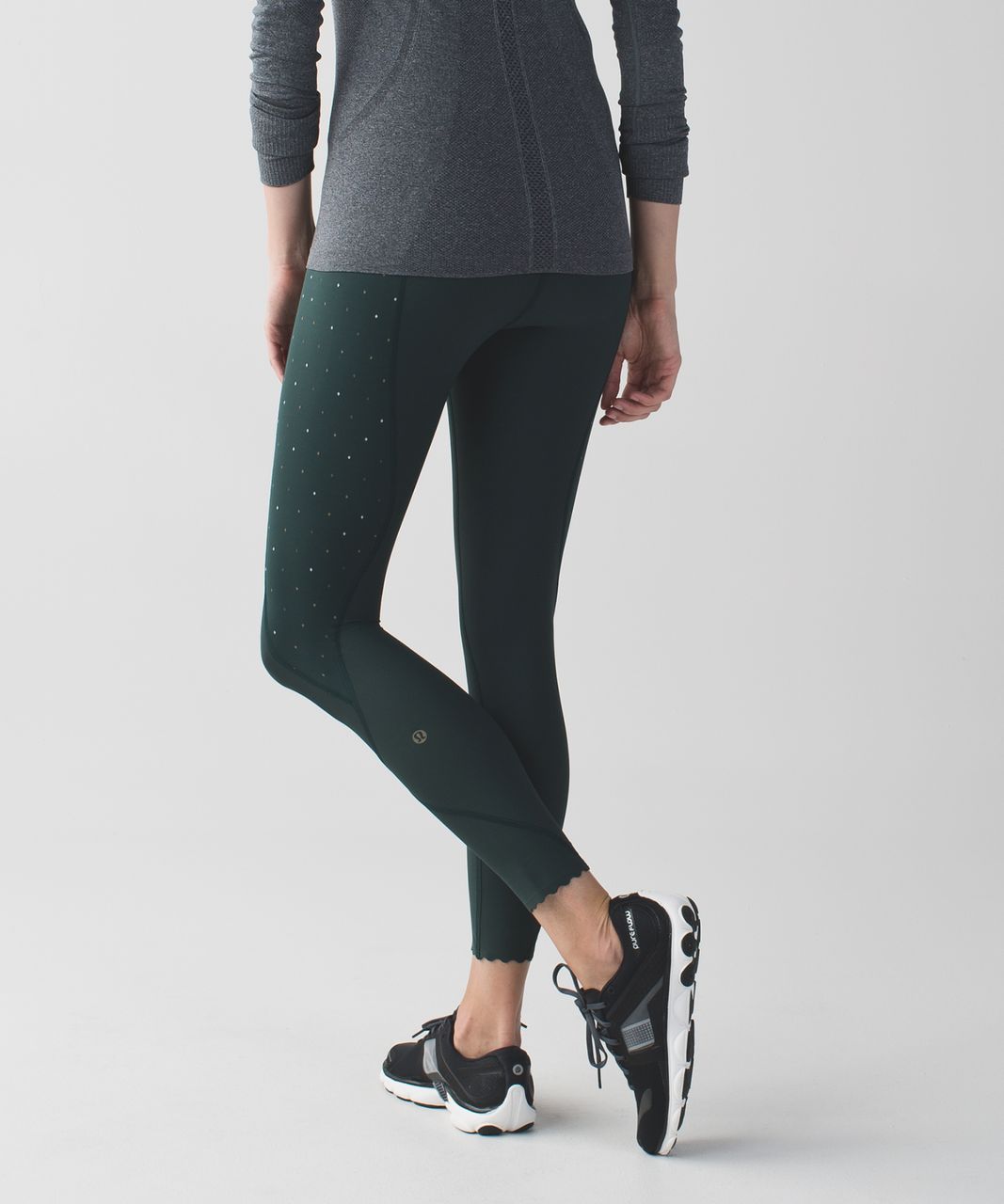 Lululemon Tight Stuff Tight (Reflective) - Black / Night Fall Black  Tricolor - lulu fanatics