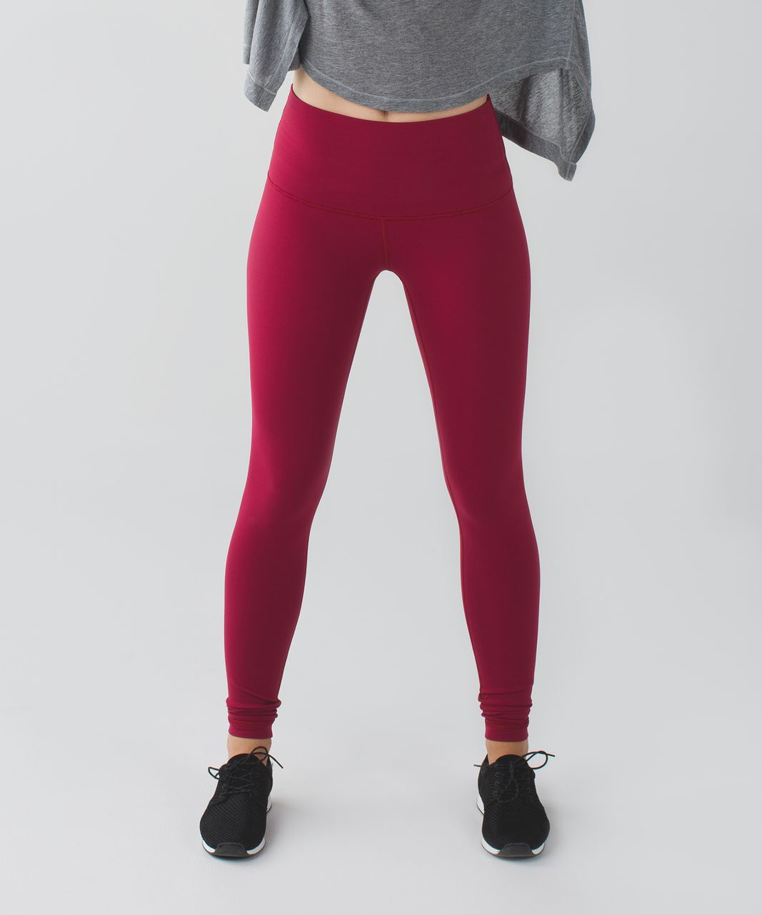 cranberry colored leggings