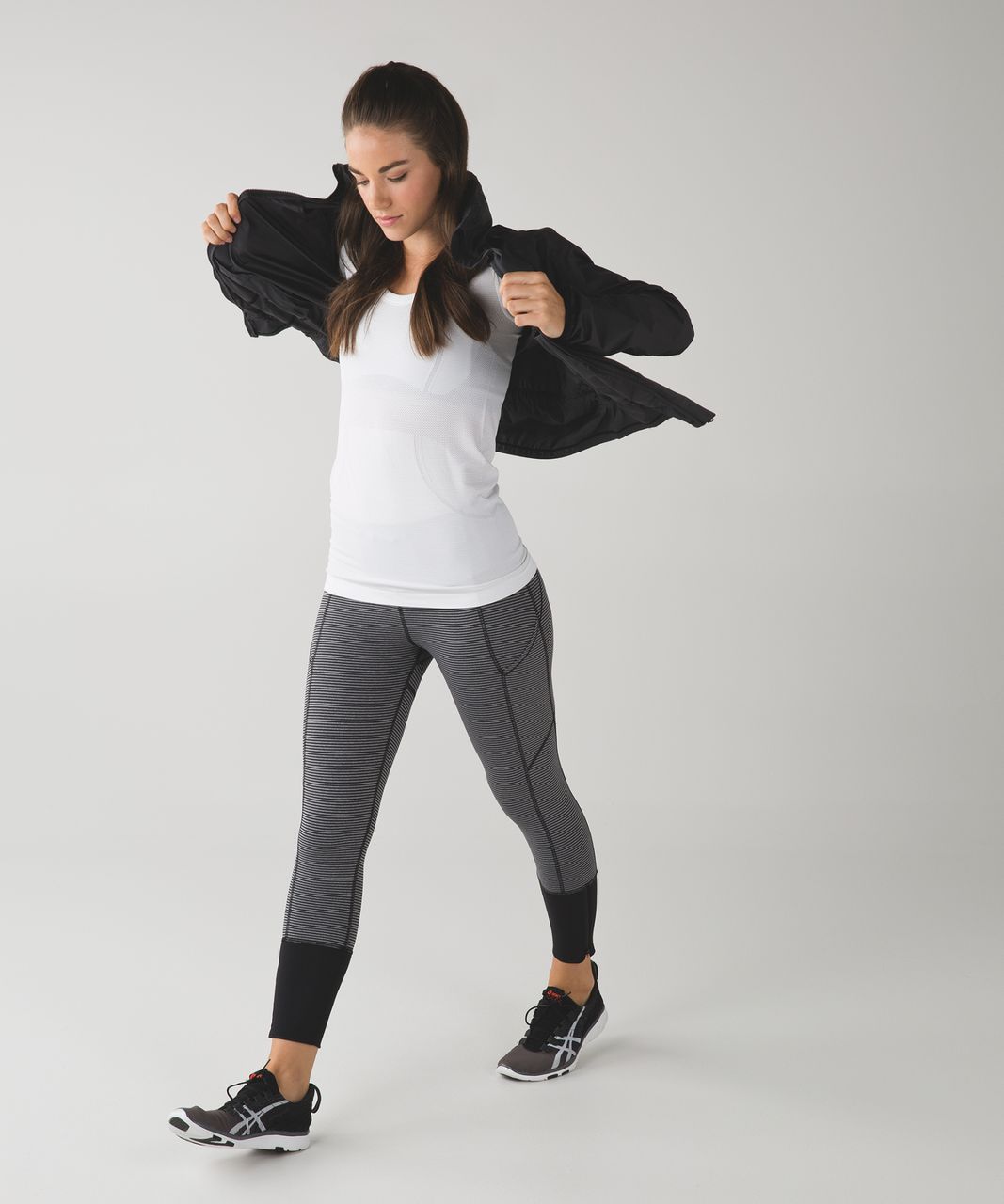 Lululemon Rebel Runner Crop - Mini Pop 