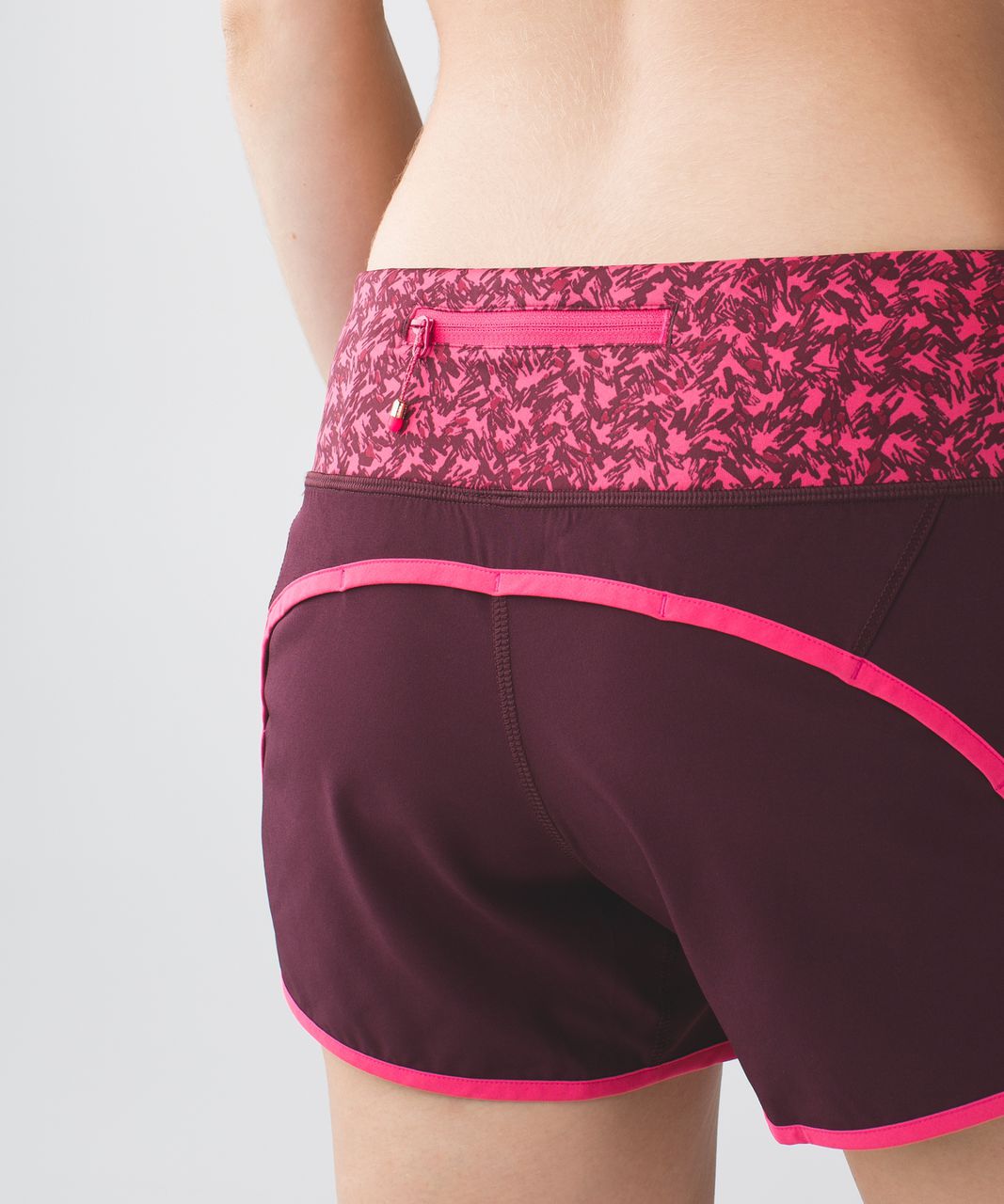 Lululemon Run Times Short *4-way Stretch - Bordeaux Drama / Bon Bon / Mountain Peaks Bon Bon Bordeaux Drama