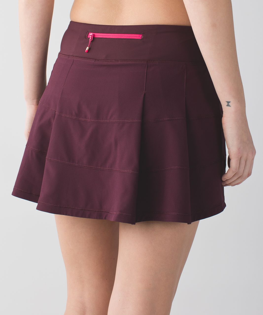 Lululemon Pace Rival Skirt II (Tall) *4-way Stretch - Bordeaux Drama