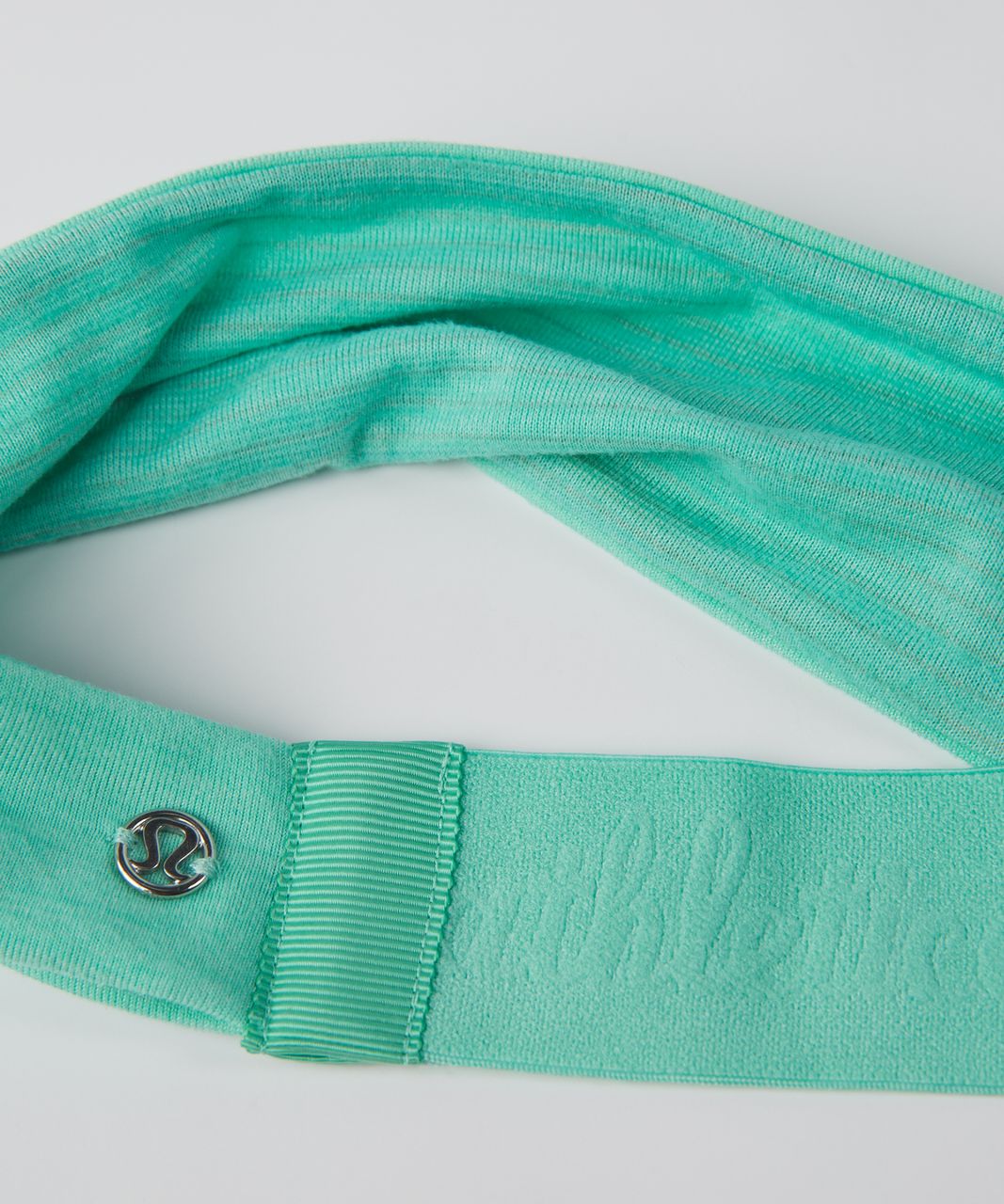 Lululemon Fringe Fighter Headband - Heathered Menthol