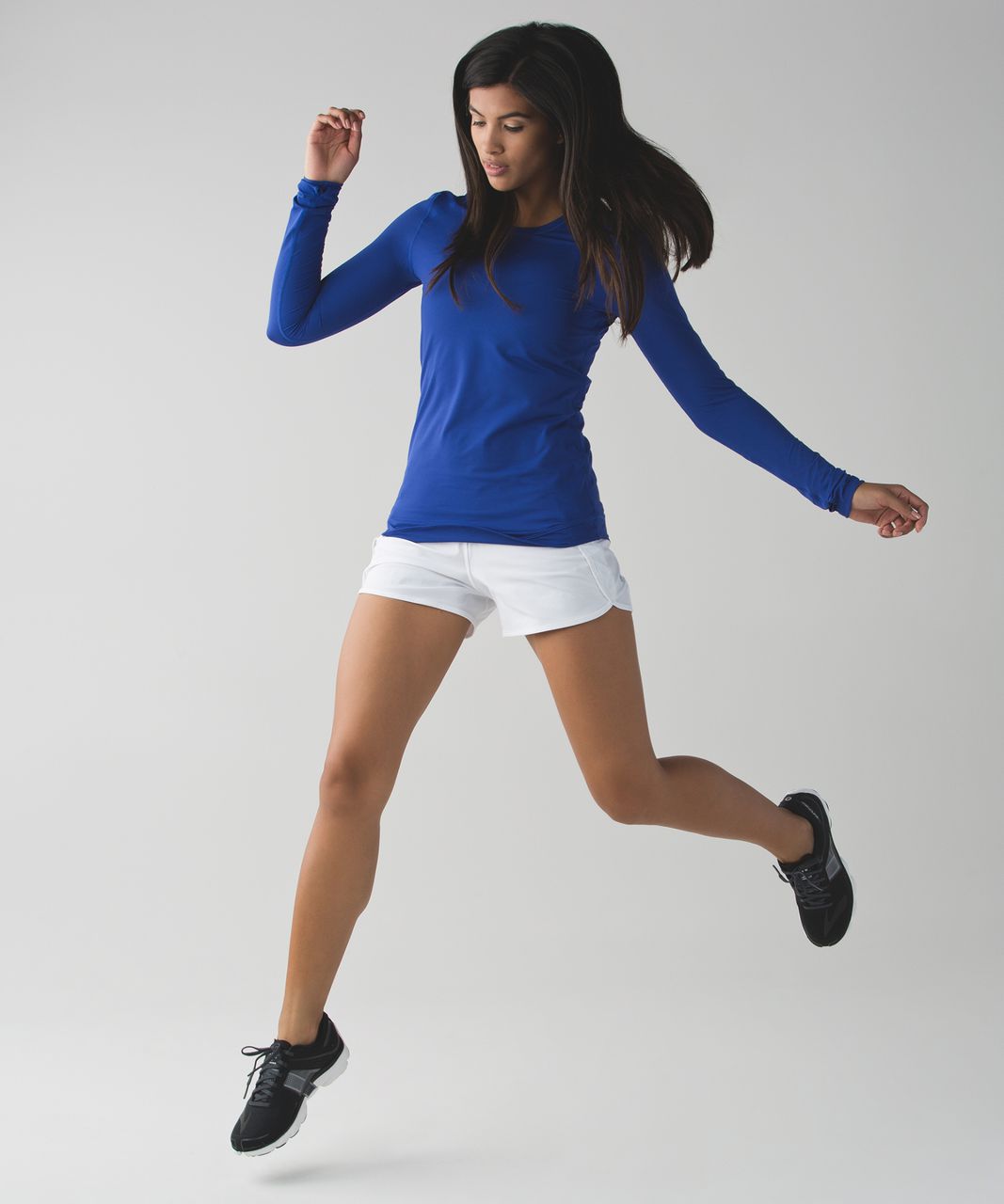 Lululemon Mesh With Me Long Sleeve - Sapphire Blue