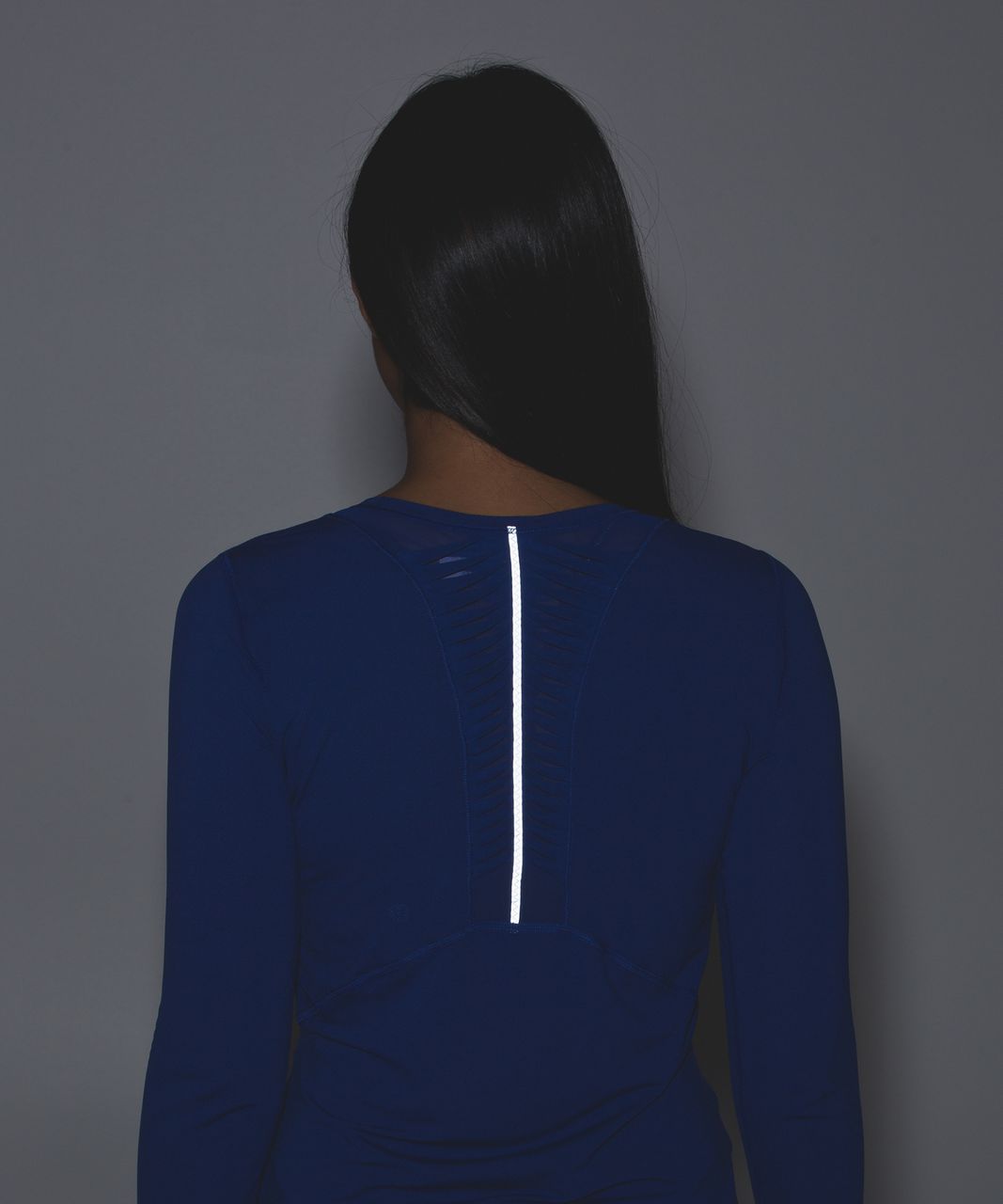 Lululemon Mesh With Me Long Sleeve - Sapphire Blue