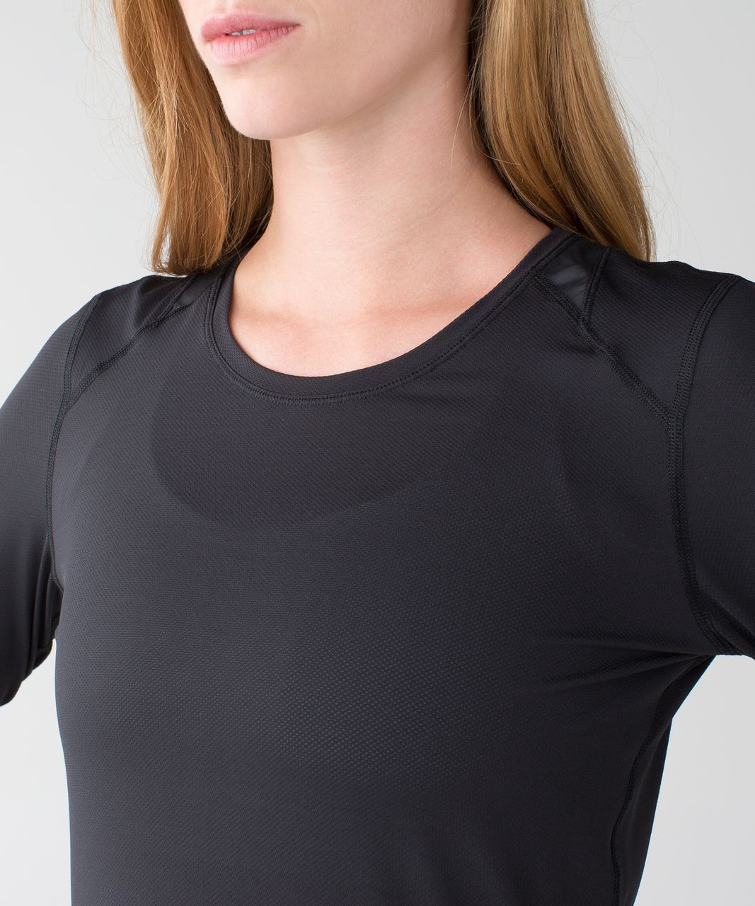 Lululemon Mesh With Me Long Sleeve - Black