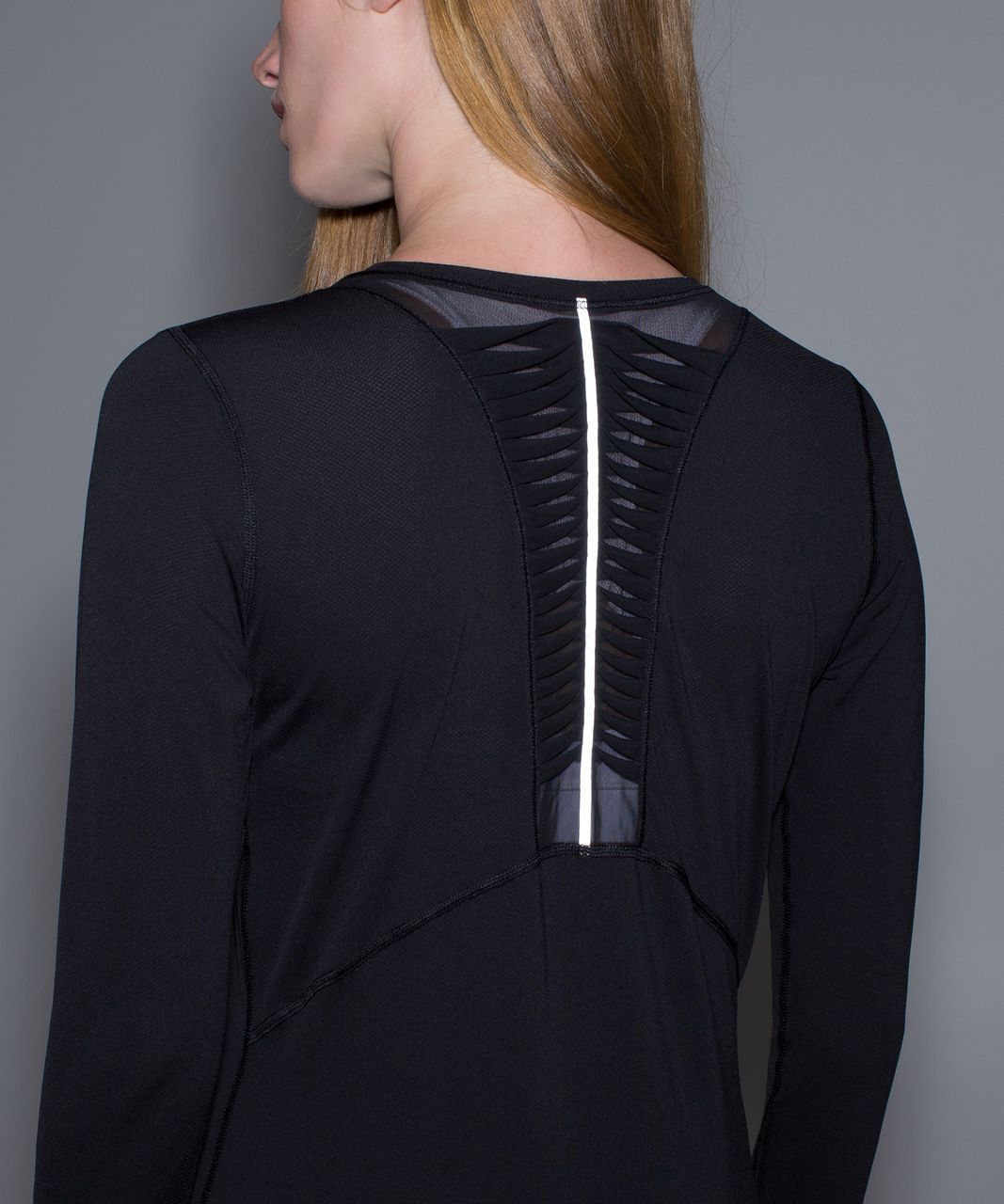 Lululemon Mesh With Me Long Sleeve - Black