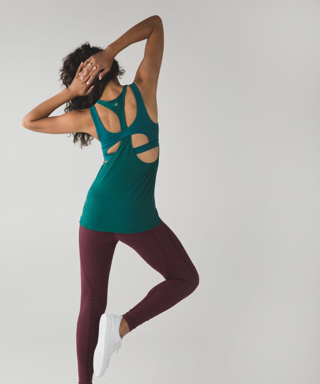 Lululemon All Sport Support Tank - Forage Teal