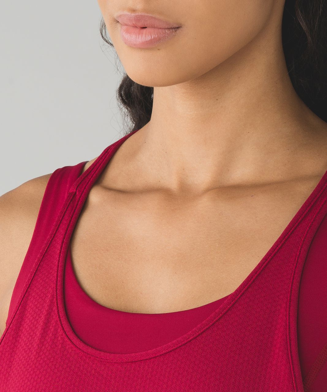 Lululemon All Sport Support Tank - Cranberry - lulu fanatics