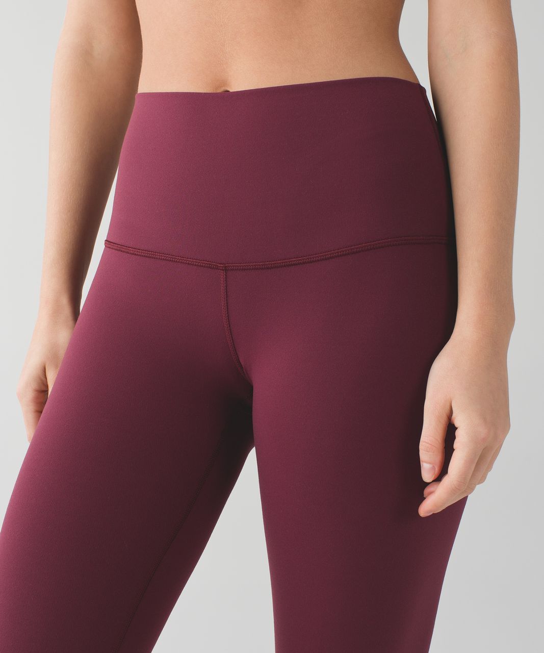 Lululemon Wunder Under High-Rise Legging 26 Heathered Wine Berry