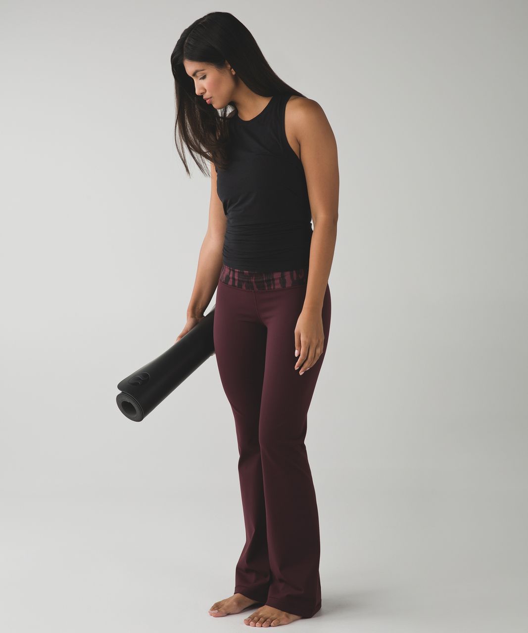 Lululemon Groove Pant *Denim (Tall) - Black Slub Denim / Tonka Stripe  Bordeaux Drama / Heathered Bordeaux Drama / Heathered Pret - lulu fanatics