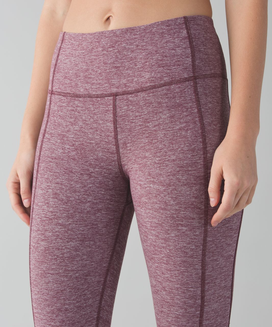 Lululemon Turn Around Tight - Heathered Bordeaux Drama