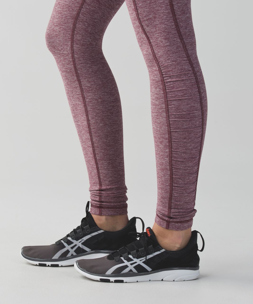 Lululemon Turn Around Tight - Heathered Bordeaux Drama - lulu fanatics