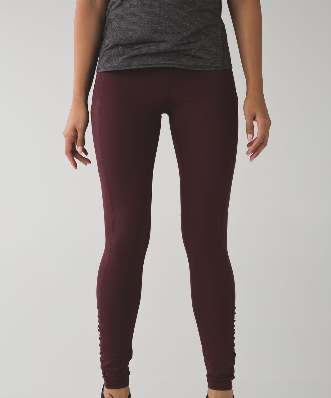 Lululemon Speed Tight IV *Brushed - Bordeaux Drama / Mountain Peaks Bon Bon Bordeaux Drama