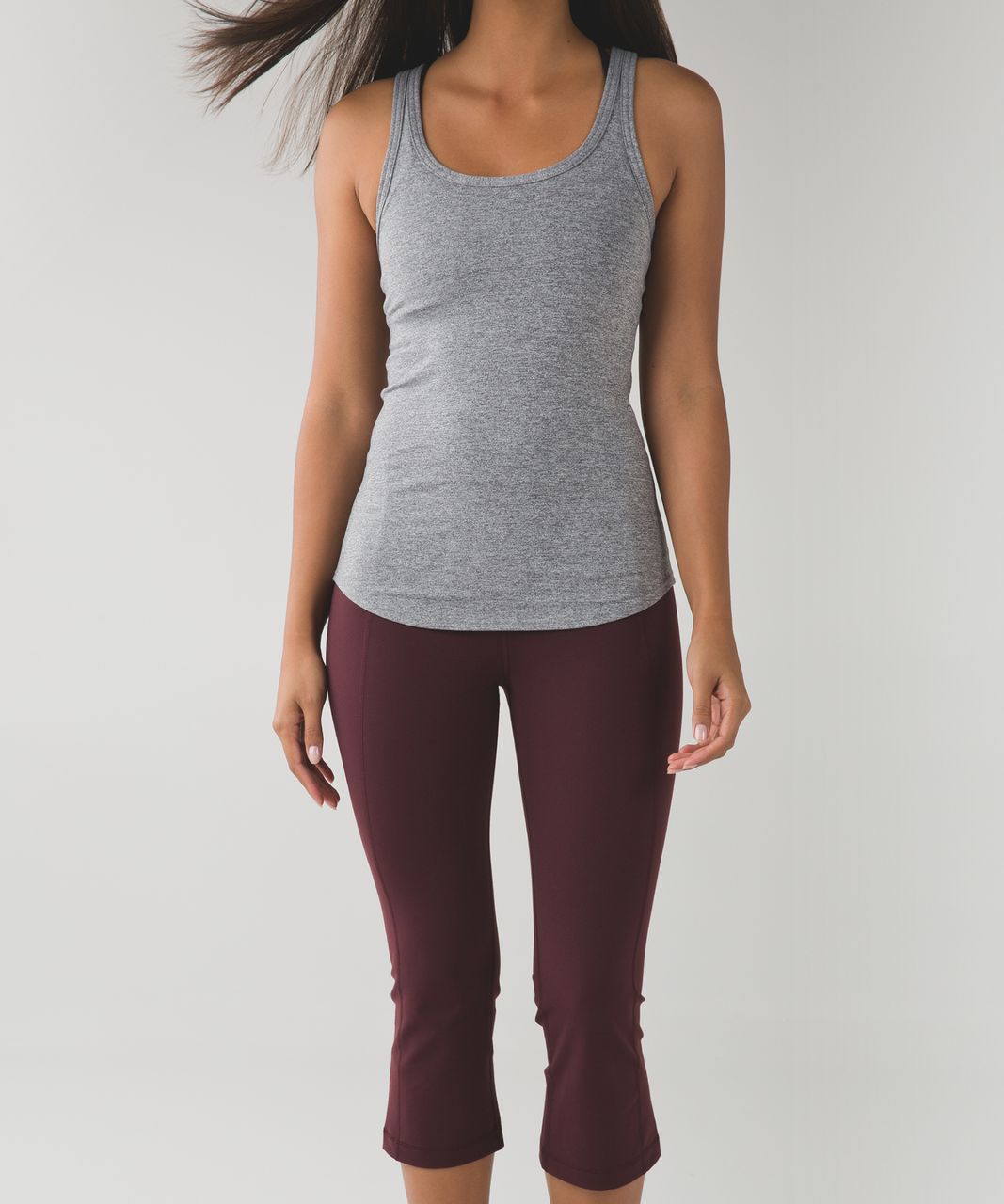 Lululemon Gather & Crow Crop II - Black - lulu fanatics