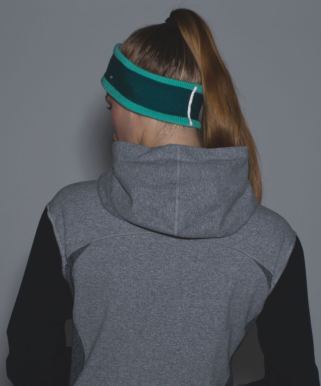 Lululemon On The Go Ear Warmer - Heathered Forage Teal / Menthol