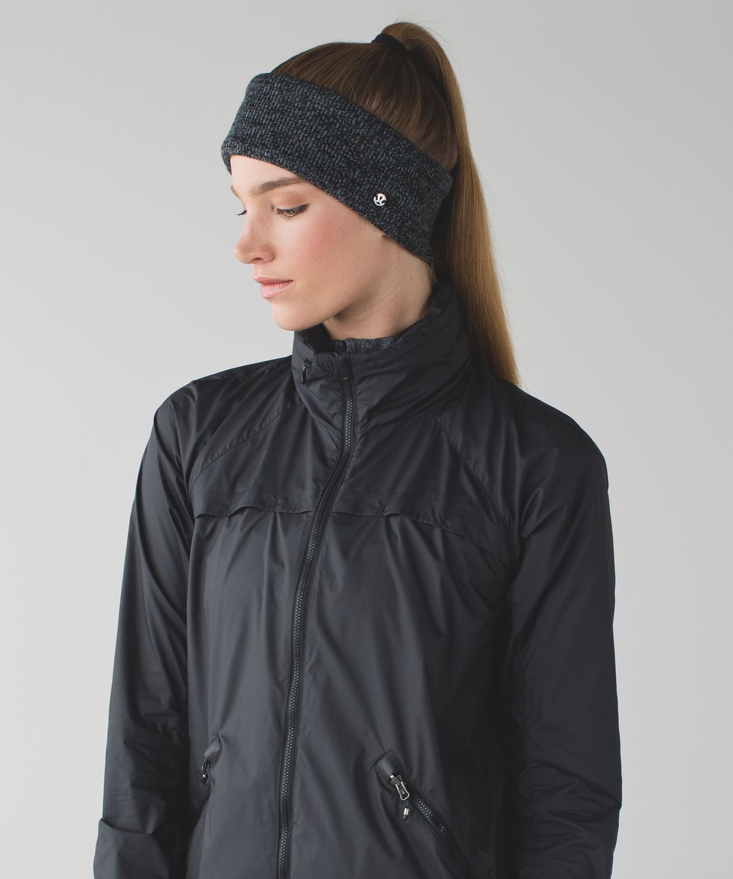 Lululemon On The Go Ear Warmer - Black / Slate