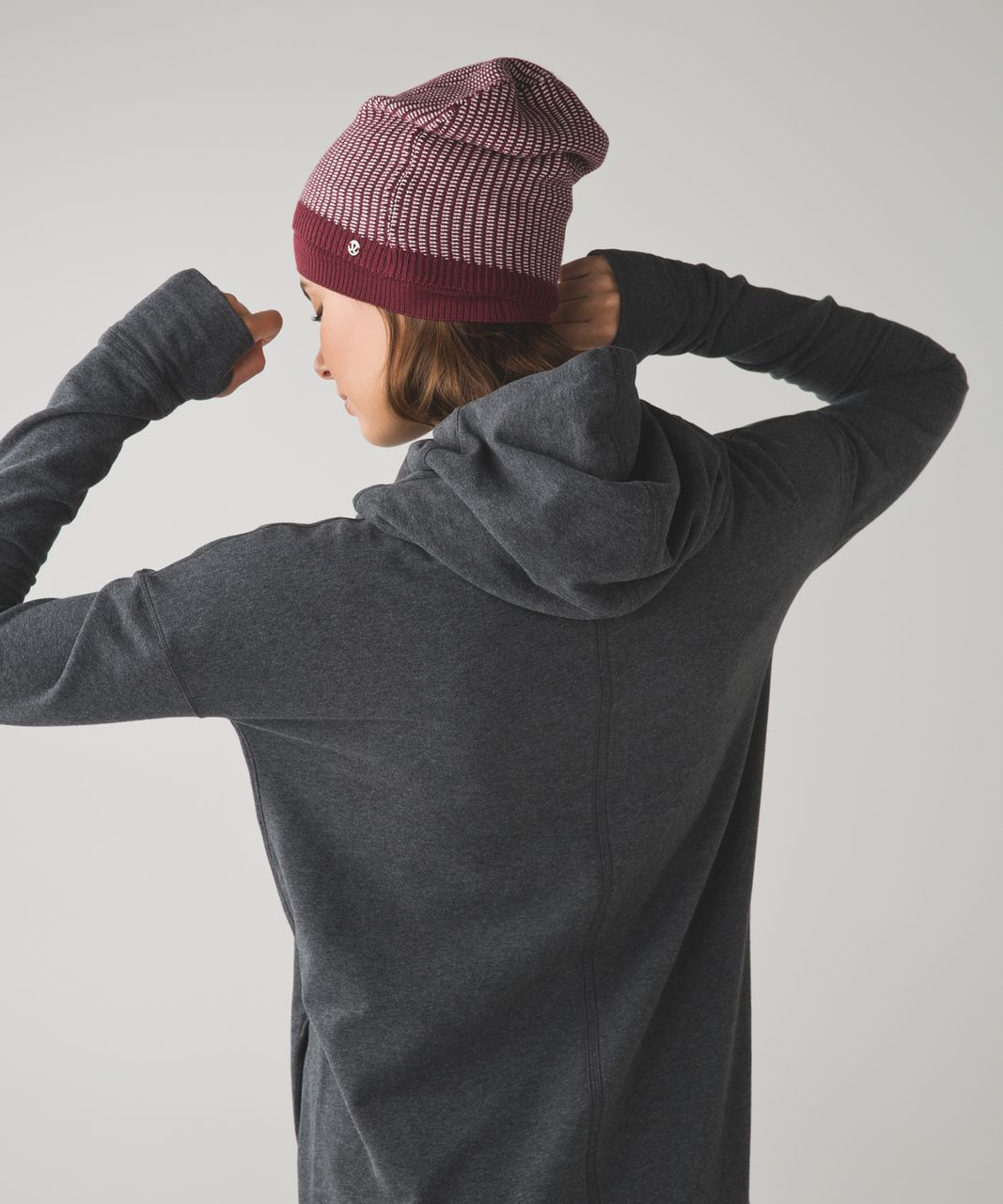 Lululemon On The Go Toque - Butter Pink / Bordeaux Drama / Wine Berry