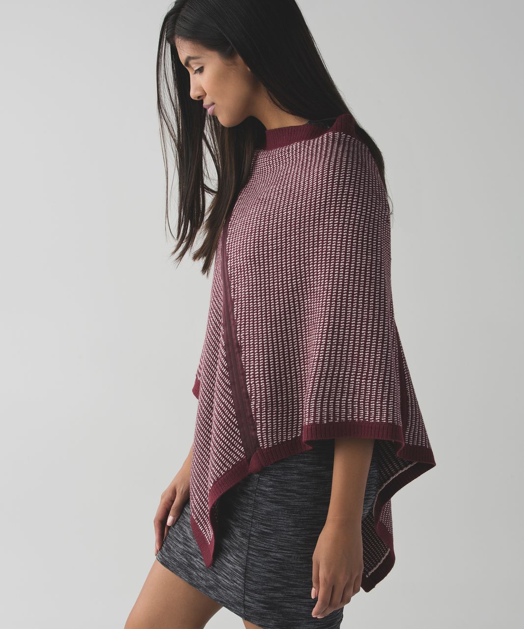 Lululemon On The Go Scarf - Butter Pink / Bordeaux Drama / Wine Berry