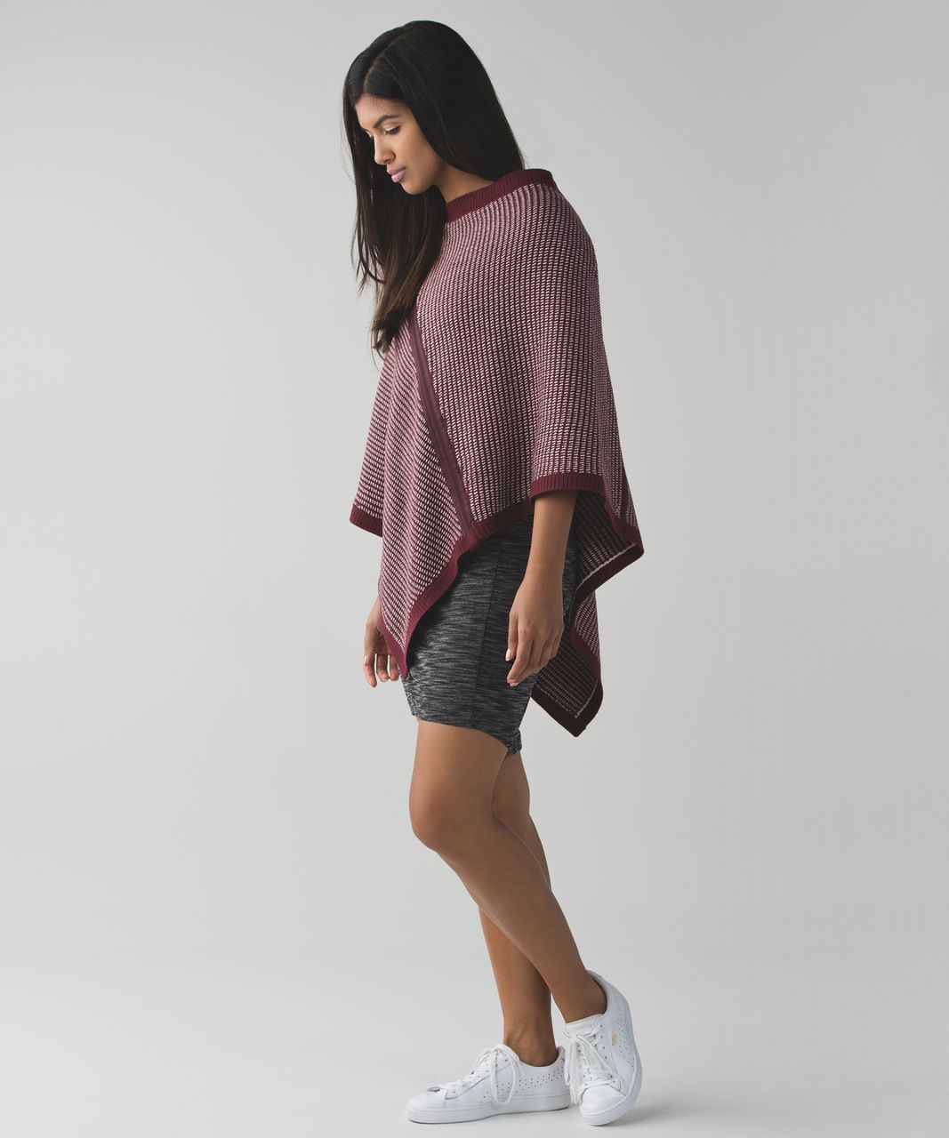 Lululemon On The Go Scarf - Butter Pink / Bordeaux Drama / Wine Berry