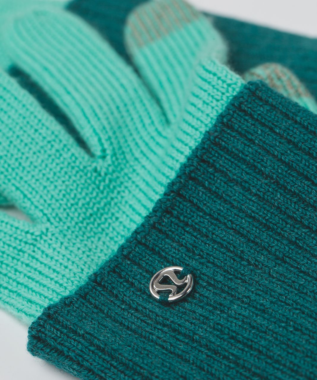 Lululemon On The Go Gloves - Menthol / Heathered Forage Teal