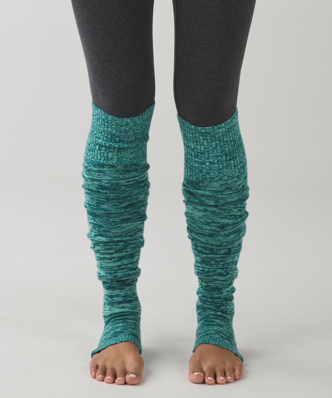 Lululemon Evolution Leg Warmers - Menthol / Heathered Forage Teal