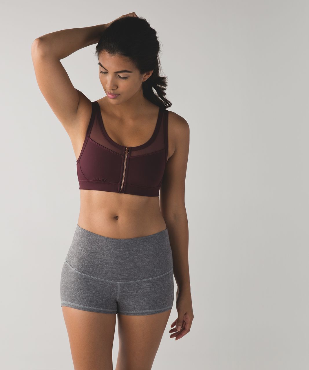 Lululemon Drop It Like It's Hot Bra - Bordeaux Drama