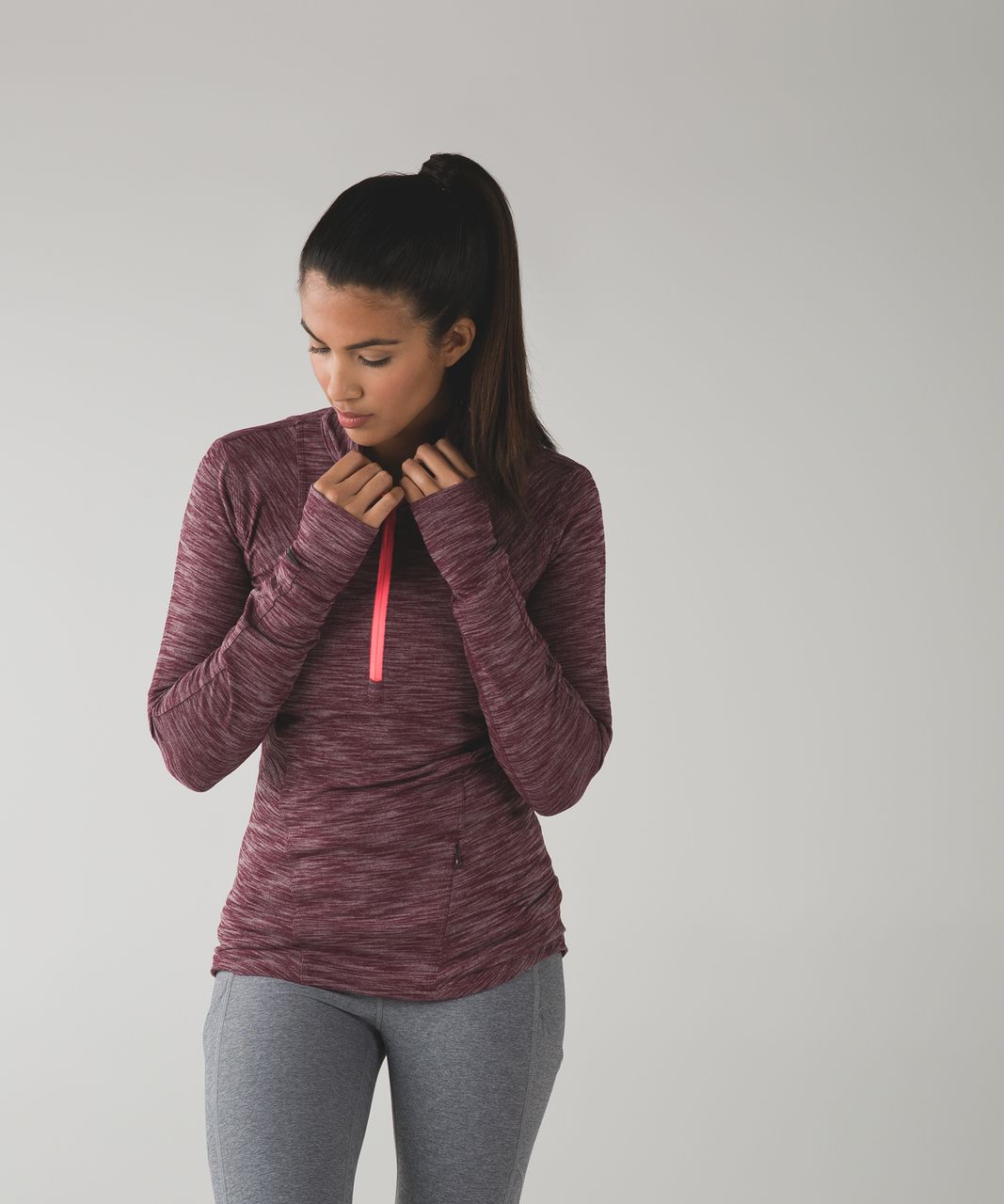 Lululemon Scuba Hoodie II - Heathered Bordeaux Drama / Bordeaux Drama - lulu  fanatics