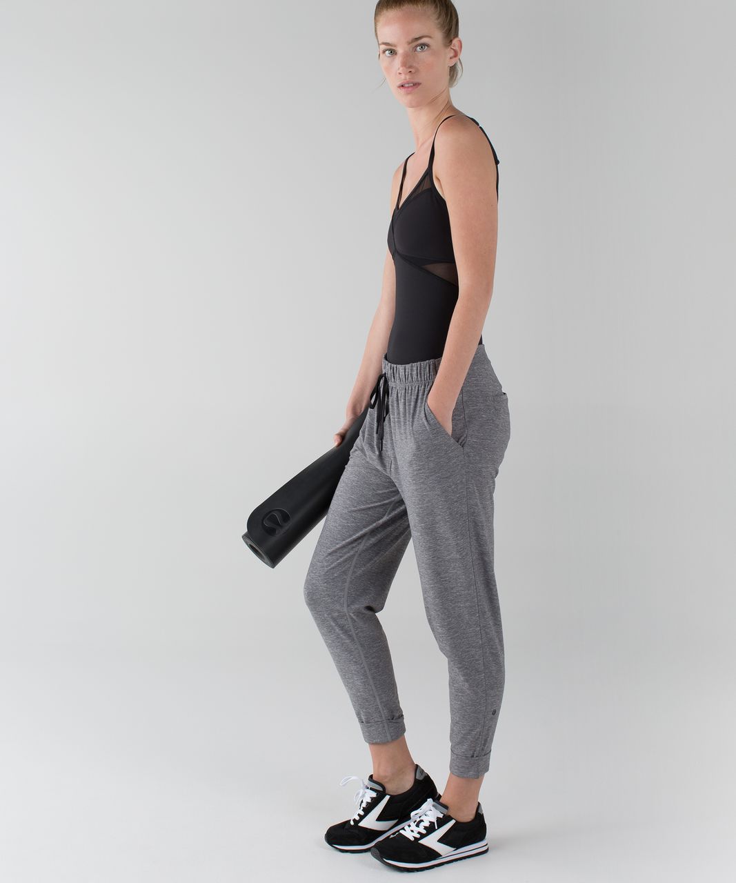 Lululemon Essential Affinity Mid Rise Jogger - Silver Drop - lulu fanatics