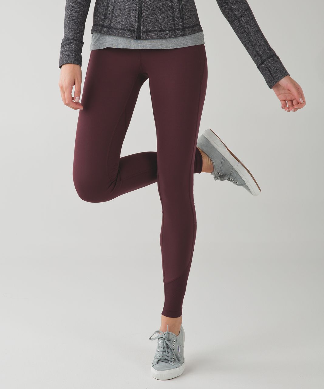 Lululemon Drop It Like It's Hot Tight - Bordeaux Drama - lulu fanatics