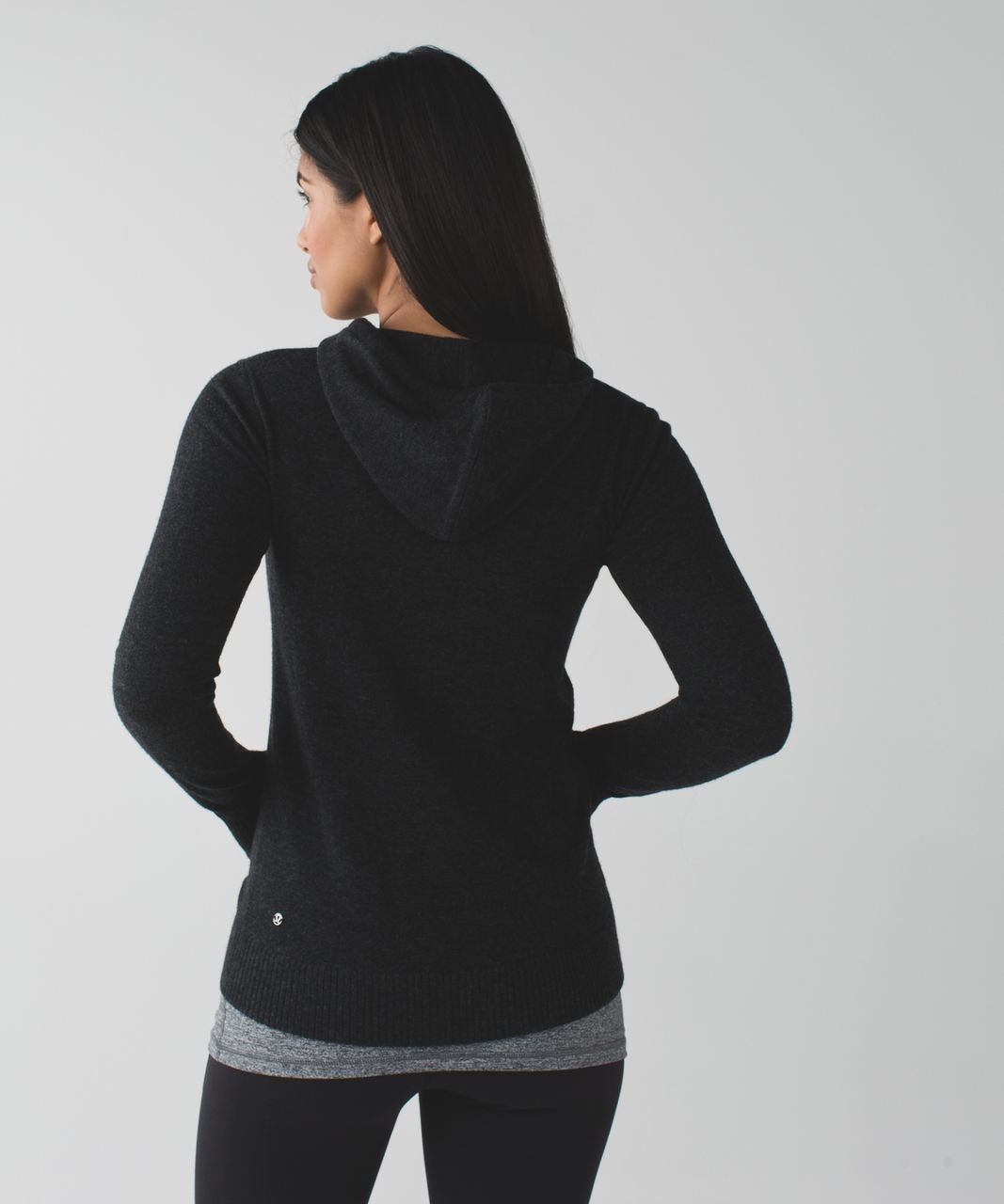 Lululemon Find Your Mantra Hoodie - Heathered Black / Silver / Black - lulu  fanatics