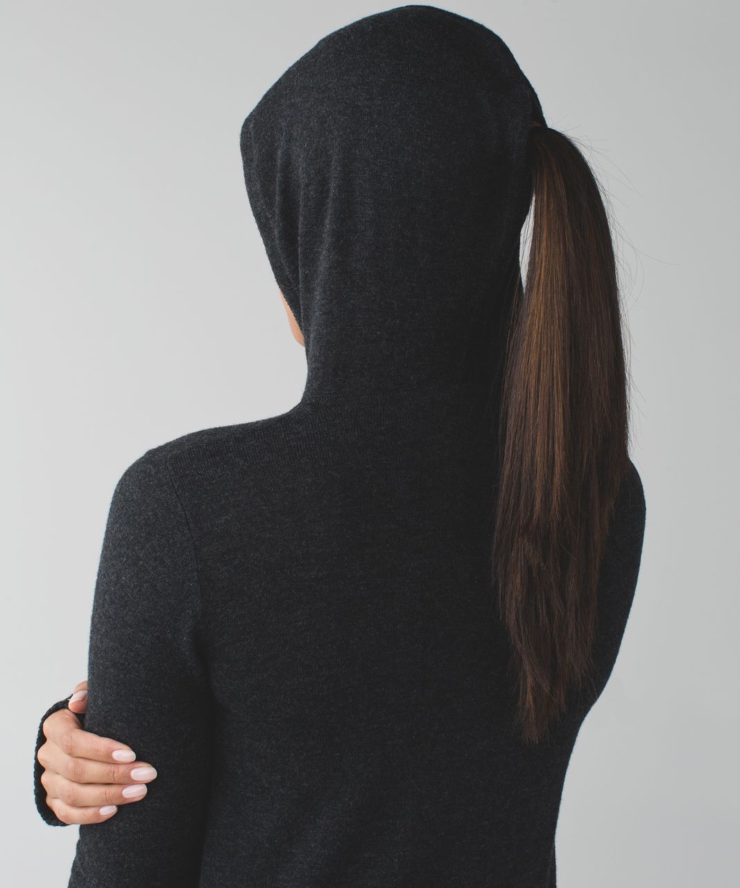 Lululemon Find Your Mantra Hoodie - Heathered Black / Silver / Black