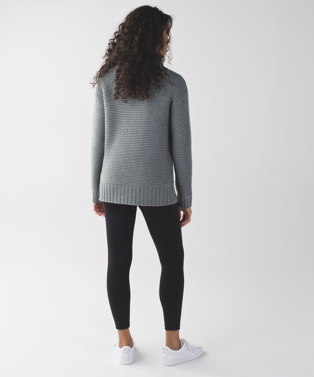 Lululemon Karma Kurmasana Sweater - Heathered Medium Grey