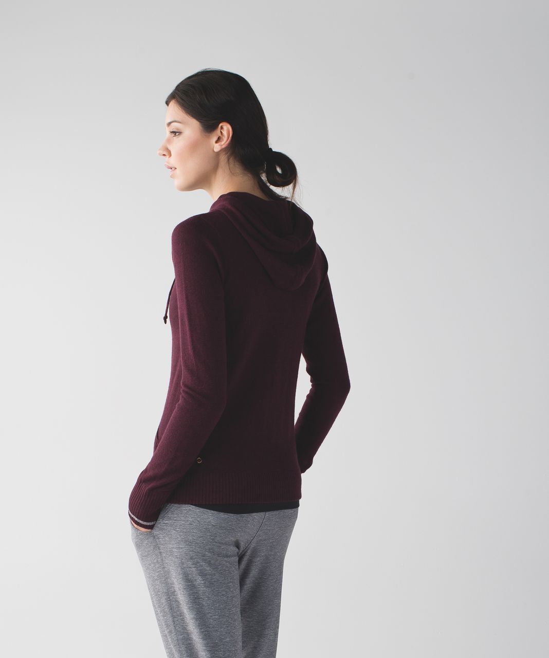 Lululemon Find Your Mantra Hoodie - Heathered Bordeaux Drama / Silver / Bordeaux Drama